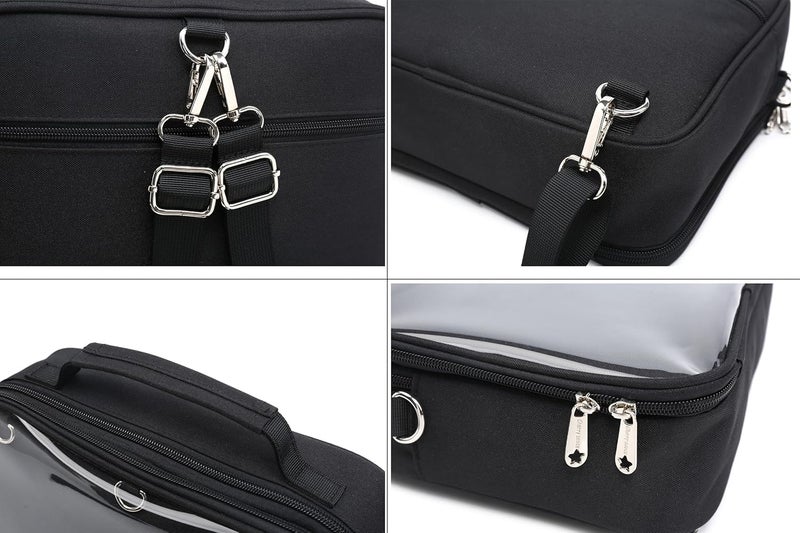 CHERRY SAUCE Dopamine Color Ita Bag Backpack Satchel Oxford Crossbody Messenger Shoulder Bag - Image 3